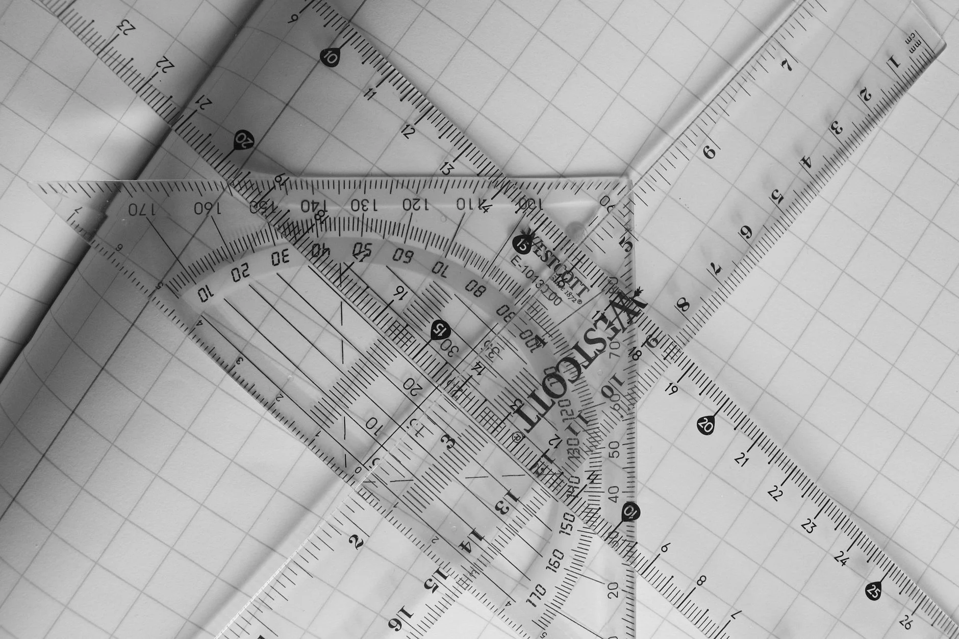 Geometry Compass and Protractor Set