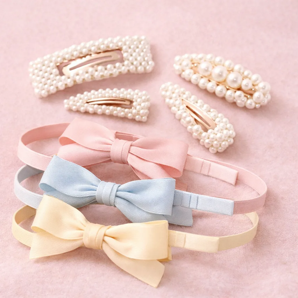 Satin Headband Set