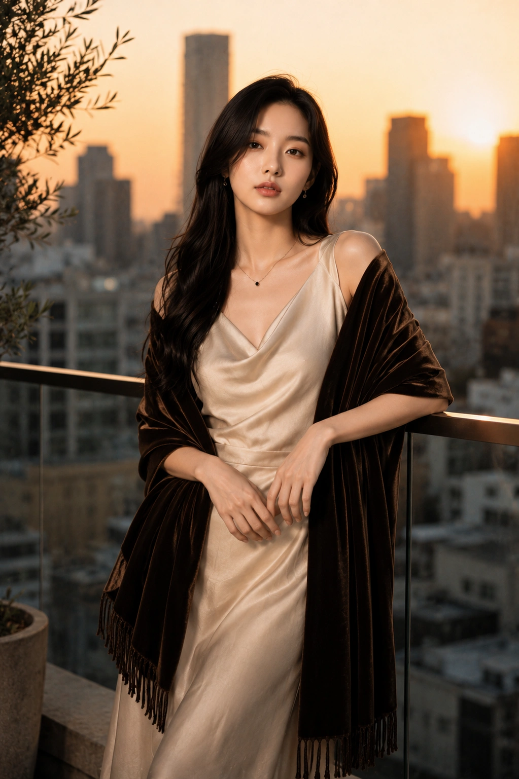 Aria Rooftop Golden Hour